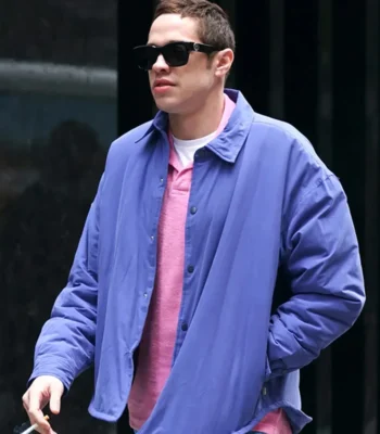 Bupkis 2023 Pete Davidson Purple Jacket