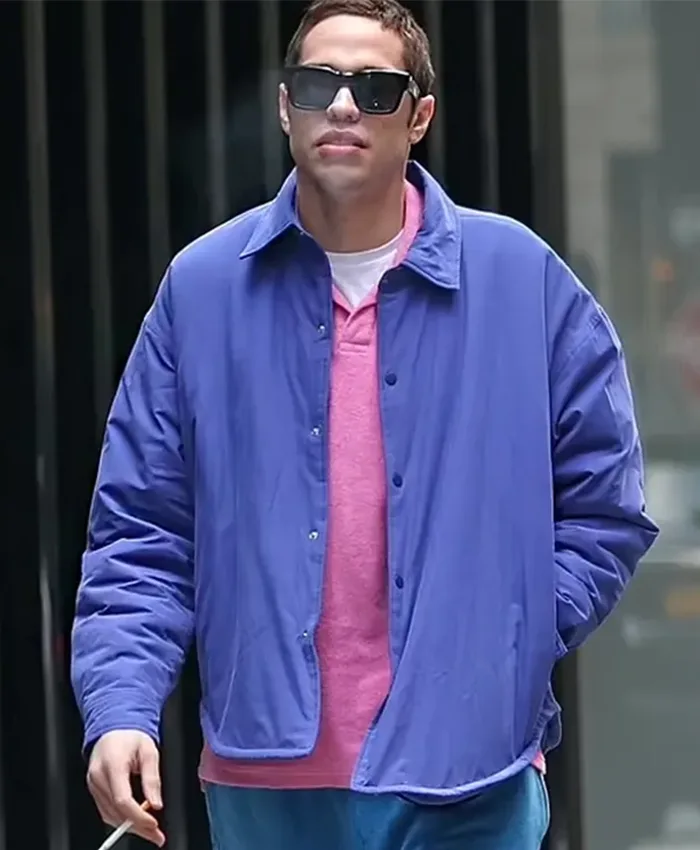 Bupkis 2023 Pete Davidson Purple Jacket Bupkis 2023 Pete Davidson Purple Jacket