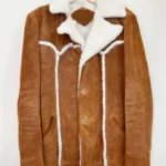 Burt Reynolds Brown Wool Collar Jacket