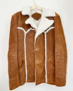 Burt Reynolds Brown Wool Collar Jacket