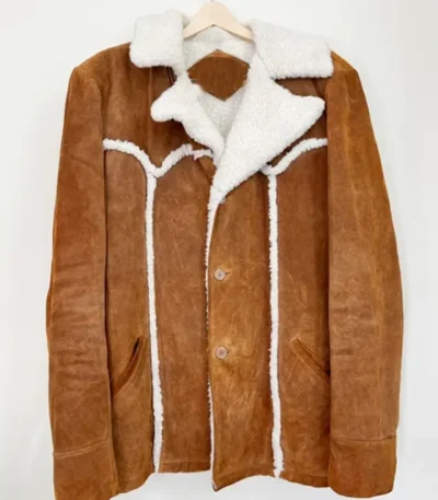 Burt Reynolds Brown Wool Collar Jacket