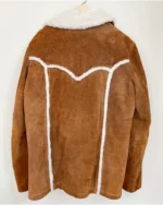 Burt Reynolds Brown Wool Collar Jacket
