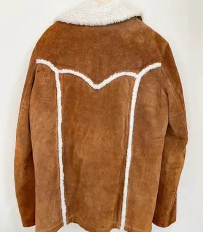 Burt Reynolds Brown Wool Collar Jacket