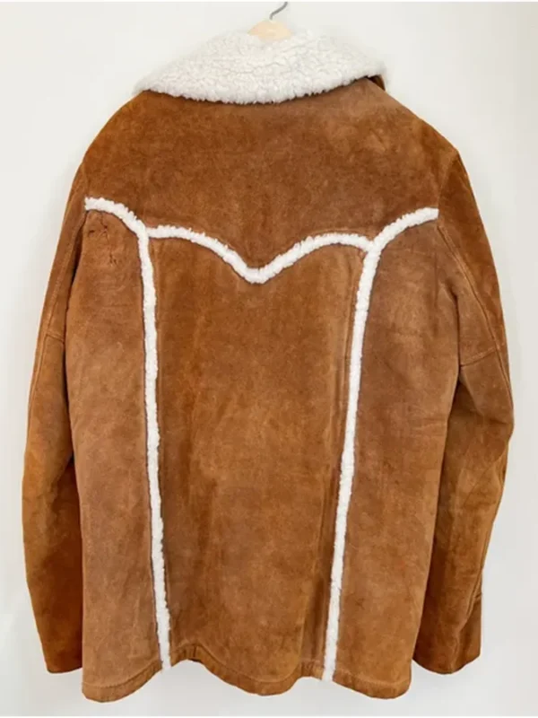 Burt Reynolds Brown Wool Collar Jacket