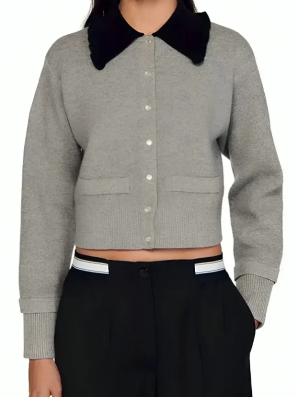 All American S06 Monet Mazur Grey Jacket
