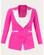 Barbie 2023 Margot Robbie Pink Blazer