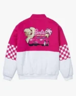 Barbie Racer Satin Varsity Jacket