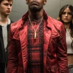 Baby Driver Jamie Foxx Red Jacket