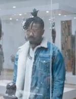 Black Panther Erik Killmonger Blue Denim Trucker Jacket
