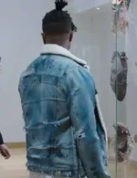 Black Panther Erik Killmonger Blue Denim Trucker Jacket