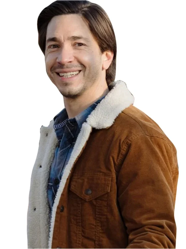 Christmas With The Campbells Justin Long Brown Jacket