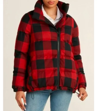 Christmas with You Aimee Garcia Puffer Jacket