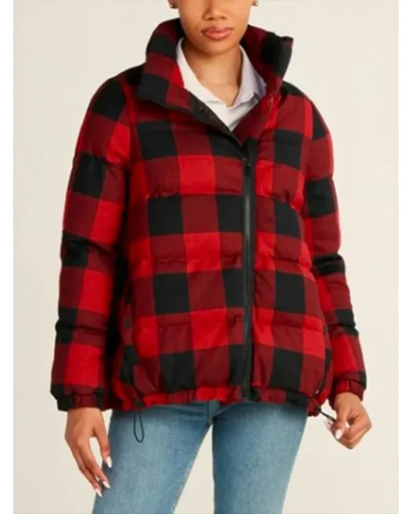 Christmas with You Aimee Garcia Puffer Jacket