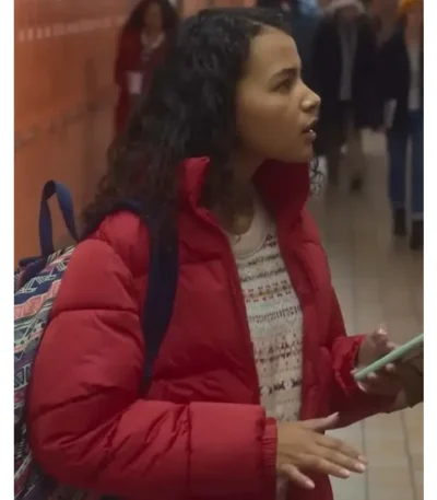Christmas with You Deja Monique Cruz Puffer Jacket
