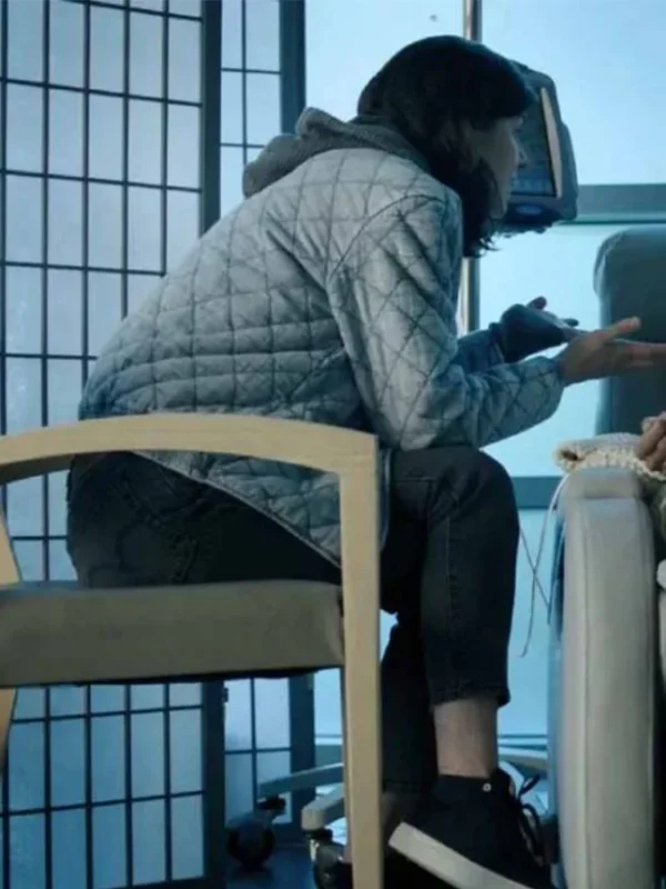 Mayfair Witches Alexandra Daddario Quilted Cotton Jacket