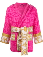 Pink Versace Robe