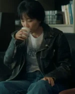 Si-Jeong The Trunk S01 Black Leather Jacket
