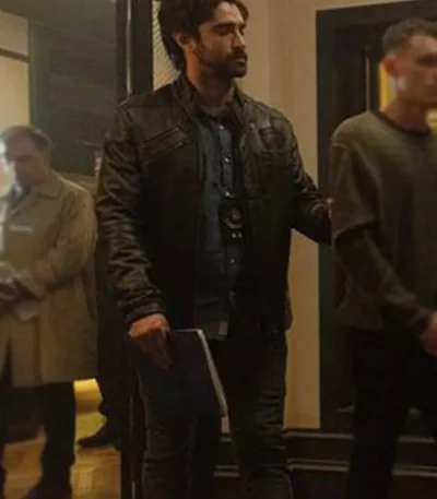 Cabrera Muted 2023 Black Leather Jacket