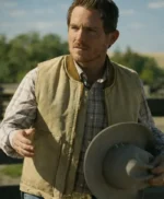 The Madison Cade Harris Beige Vest