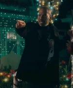 Candy Cane Lane Eddie Murphy Wool Peacoat