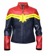 Captain Marvel Carol Danvers Leather Jacket