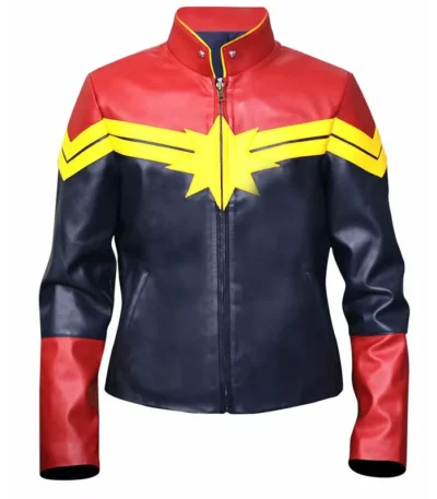 Captain Marvel Carol Danvers Leather Jacket