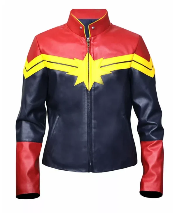 Captain Marvel Carol Danvers Leather Jacket