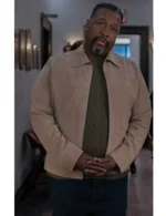 Captain Wagner Elsbeth S02 Beige Suede Jacket