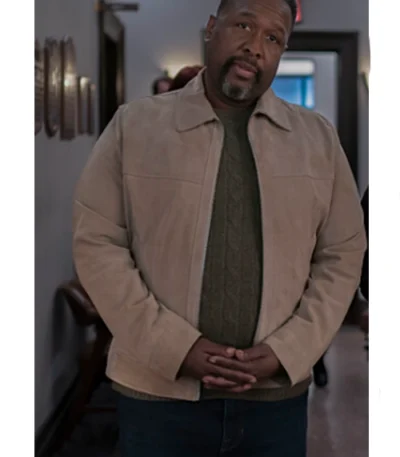 Captain Wagner Elsbeth S02 Beige Suede Jacket