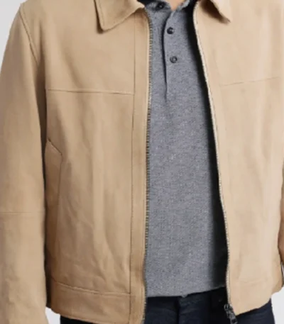 Captain Wagner Elsbeth S02 Beige Suede Jacket