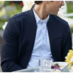 Carlo Marks Chesapeake Shores Navy Blue Bomber Jacket