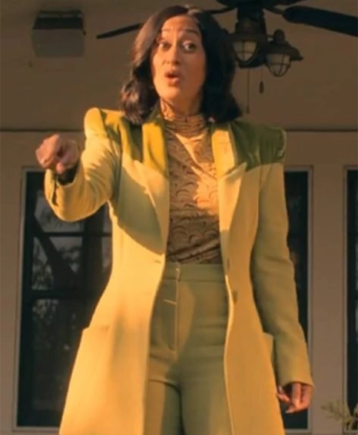 Carol Carver Candy Cane Lane 2023 Green Blazer Carol Carver Candy Cane Lane 2023 Green Blazer