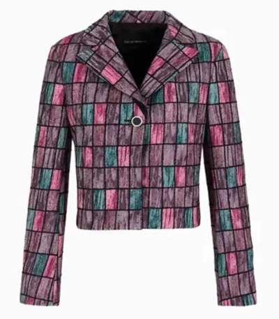 Carrie Preston Elsbeth 2024 Geometric Jacket
