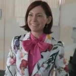 Carrie Preston Elsbeth 2024 White Floral Blazer