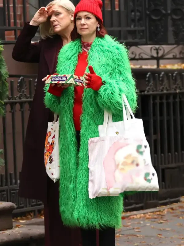 Carrie Preston Elsbeth S03 Green Coat