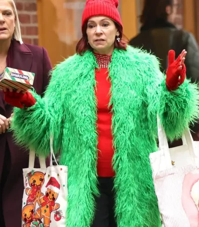 Carrie Preston Elsbeth S03 Green Coat