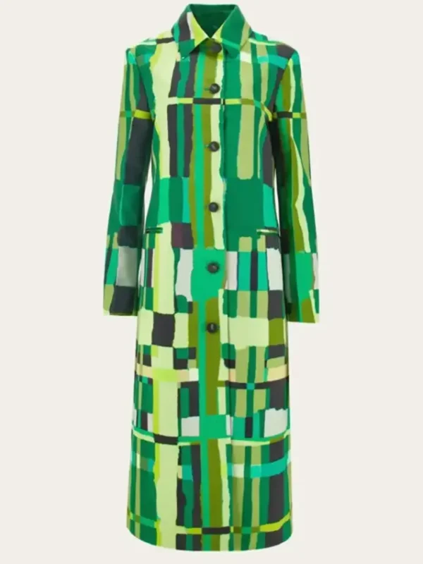 Elsbeth S03 Carrie Preston Green Coat