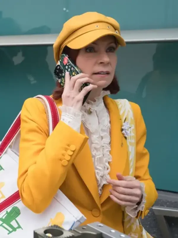 Carrie Preston Elsbeth Yellow Blazer