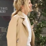 Catherina Greene Days Of Our Lives Beige Leather Jacket