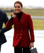 Kate Middleton Catherine Red Blazer