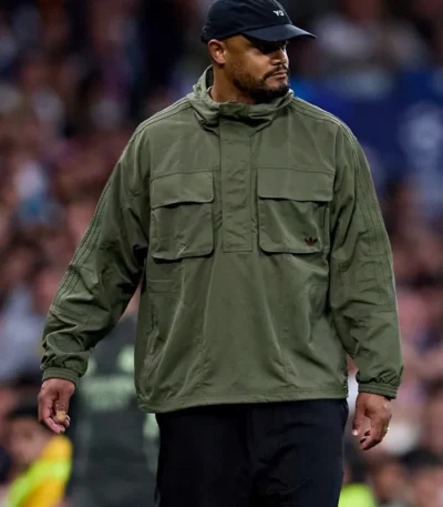 Vincent Kompany Green Hooded Jacket