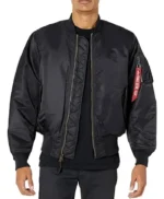 Charmed Mikaela Black Flight MA-1 Bomber Jacket