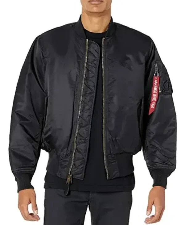 Charmed Mikaela Black Flight MA-1 Bomber Jacket