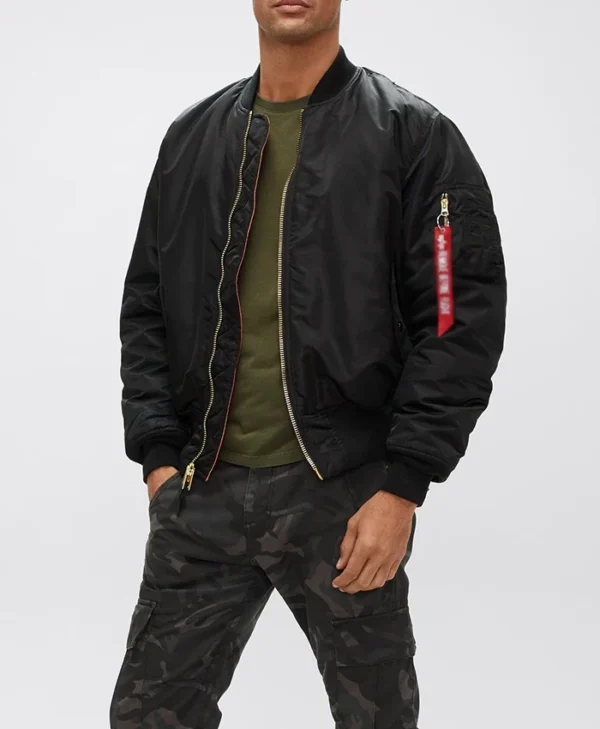 Charmed Mikaela Black Flight MA-1 Bomber Jacket