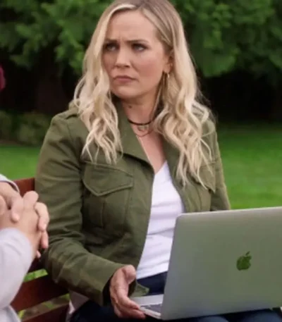Chesapeake Shores Bree O’Brien Green Cropped Jacket