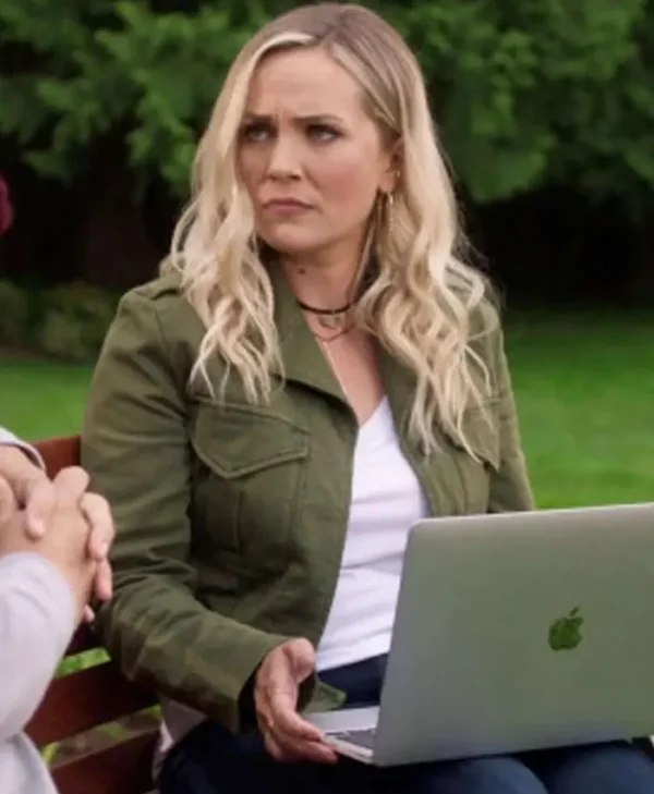 Chesapeake Shores Bree O’Brien Green Cropped Jacket