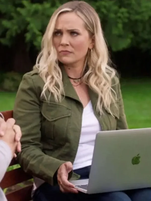 Chesapeake Shores Bree O’Brien Green Cropped Jacket