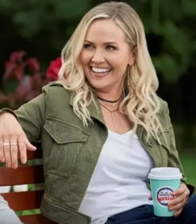 Chesapeake Shores Bree O’Brien Green Cropped Jacket