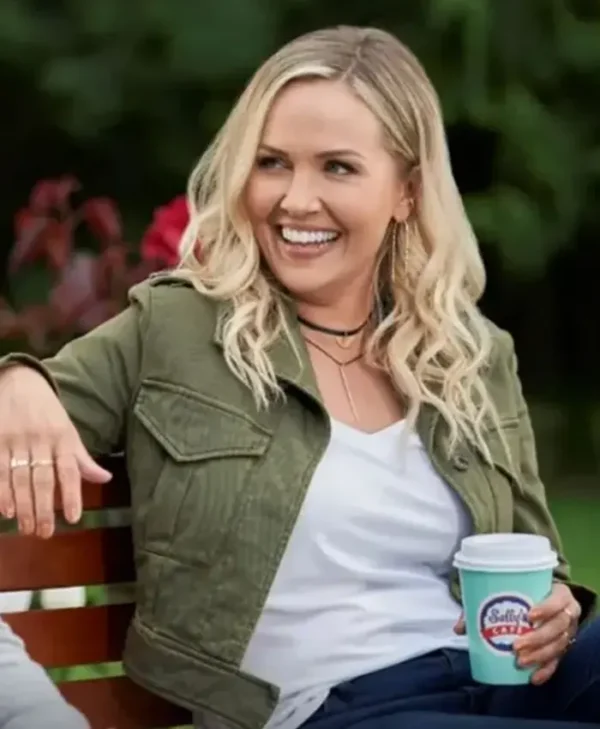 Chesapeake Shores Bree O’Brien Green Cropped Jacket