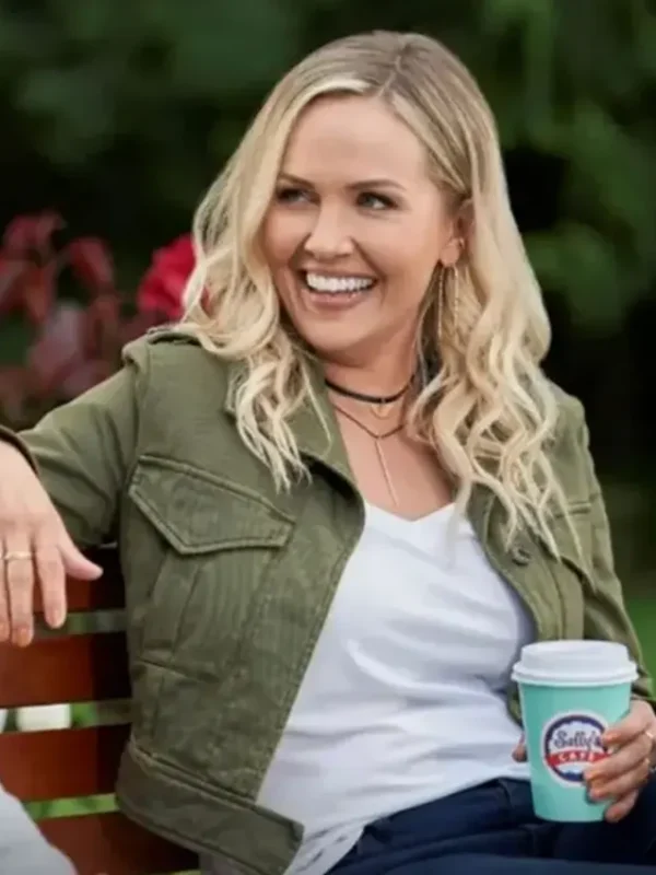 Chesapeake Shores Bree O’Brien Green Cropped Jacket